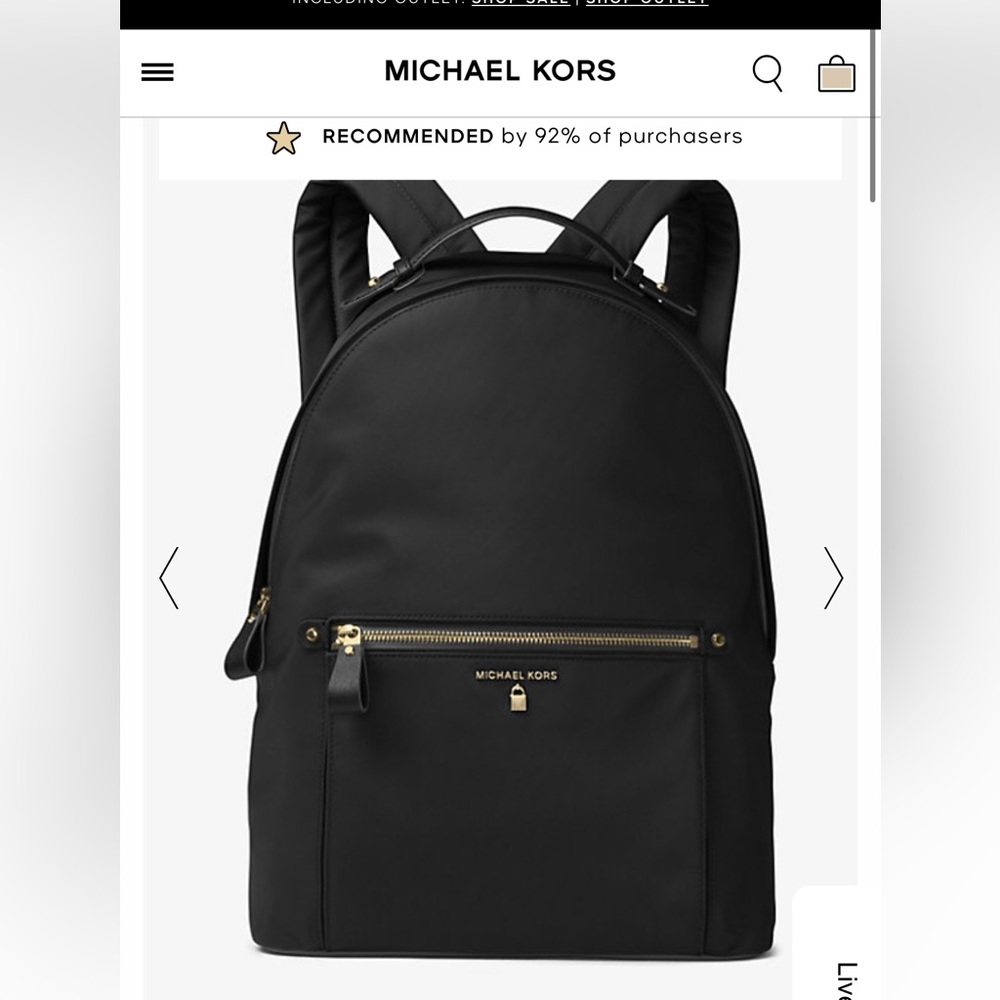 Michael kore backpack